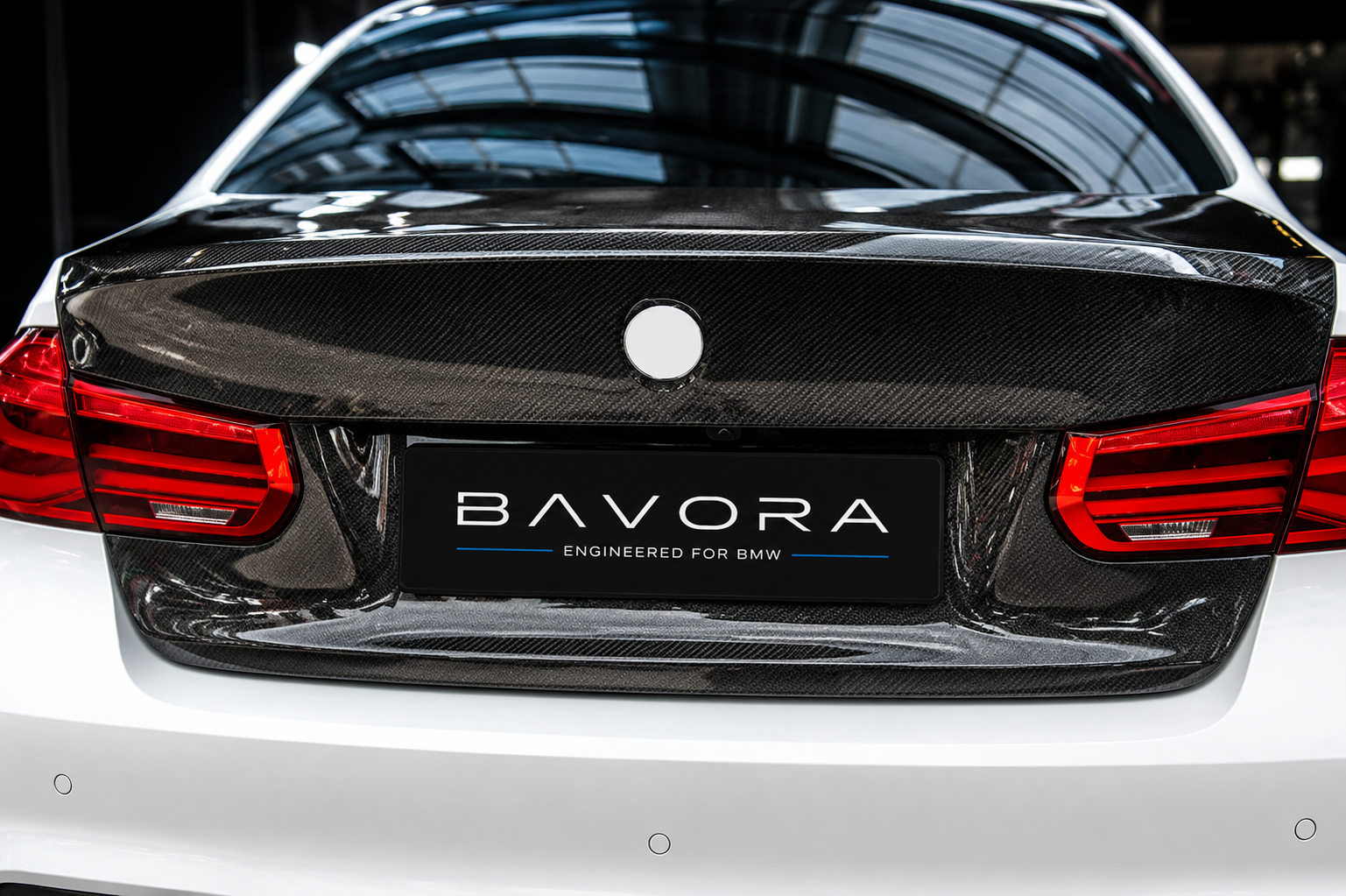 BAVORA Carbon Fiber OE Style Trunk Lid (F80 M3 2014–2018)