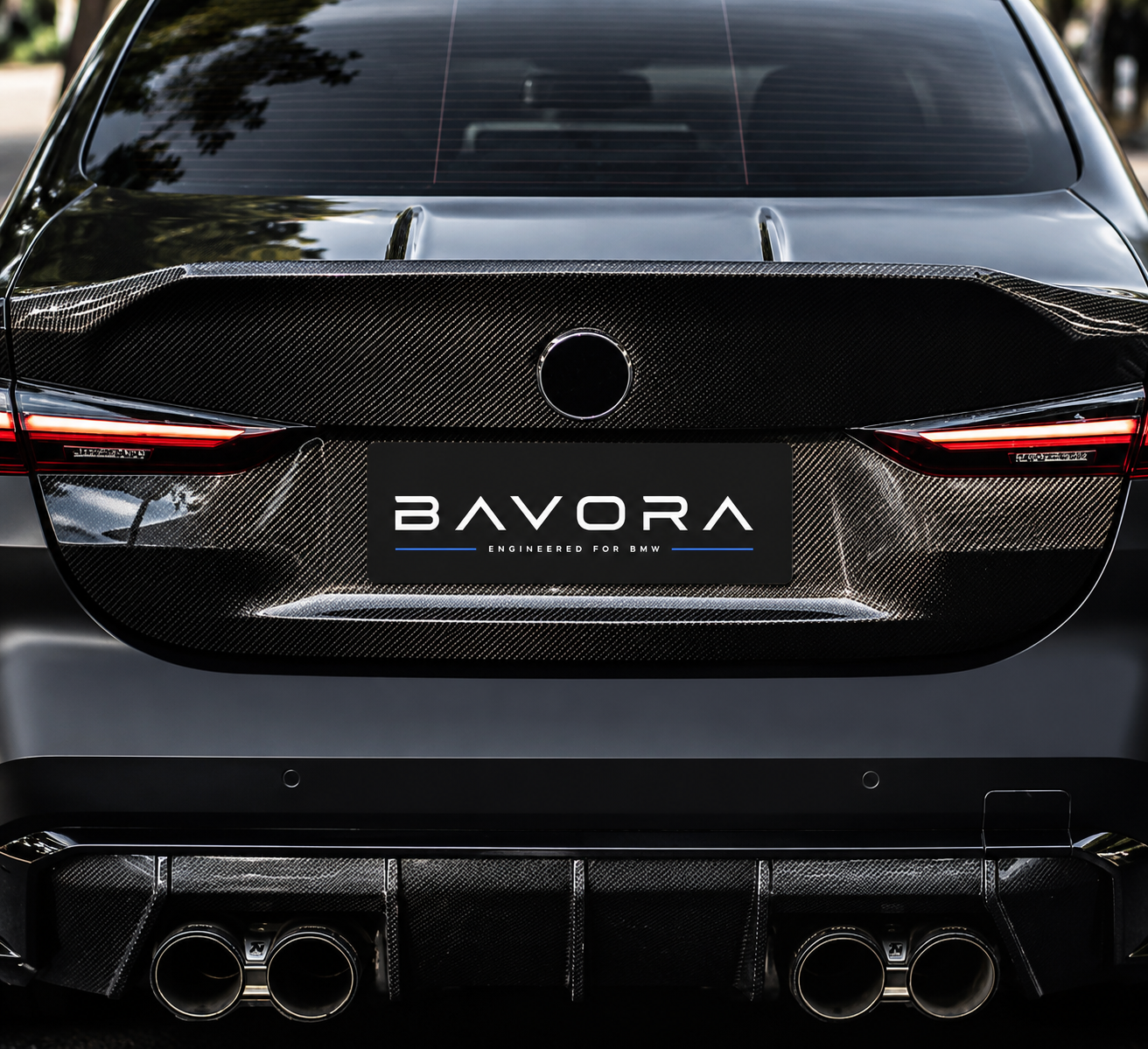 BAVORA G82 M4 Carbon Fiber Ducktail Trunk Lid (2020–2024)
