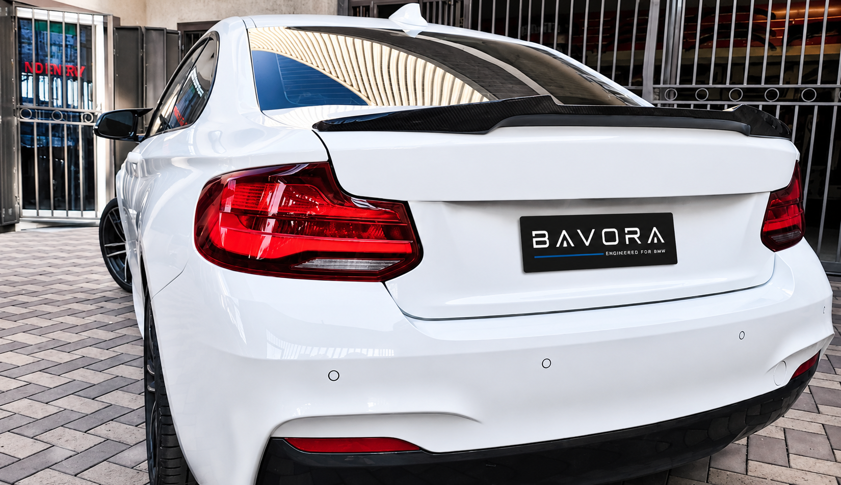 BAVORA Carbon Fiber M4 Style Trunk Spoiler (F22 / F23 / F87 M2 2014–2020)